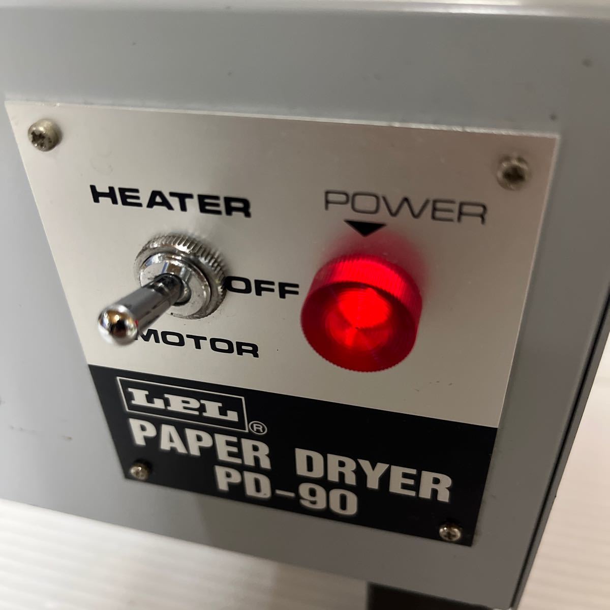 LPL ペーパードライヤーPAPER DRYER PD-90 管理06_画像4