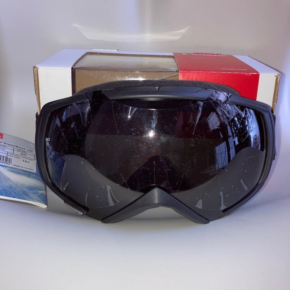 ★ATOMIC ski goggle REVEL3 M Black/Black UM AN5105006+ BO AN5105006 GM NS U Factory code 161303 CAT S3★アトミック スキー ゴーグル