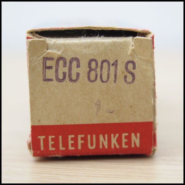 ●2) 未使用？ 真空管 TELEFUNKEN テレフンケン ECC801S ダイヤマーク有り ◇マーク 【現状品】 オーディオ機器関連/パーツ/部品_画像7