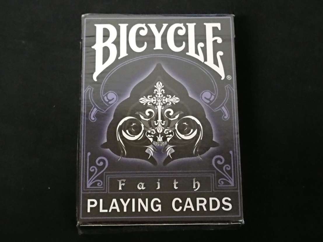 【G100】BICYCLE　Faith　フェイス　PLAYING CARDS　限定品　未開封　入手困難　激レア　カード　トランプ　デック　マジック_画像1