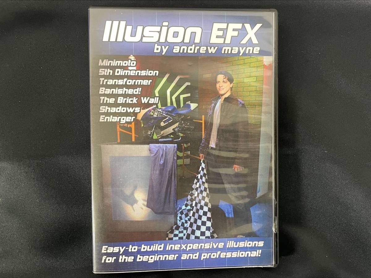 【D100】Illusion　EFX 　Andrew　Mayne　イリュージョン　レクチャー　DVD　ステージ　マジック　手品_画像1