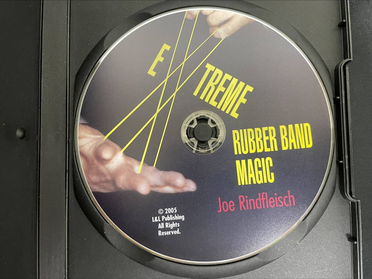 [D115]EXTREME RUBBER BAND MAGIC Extreme * Raver band * Magic rubber band DVDrek tea - Trick Magic jugglery 