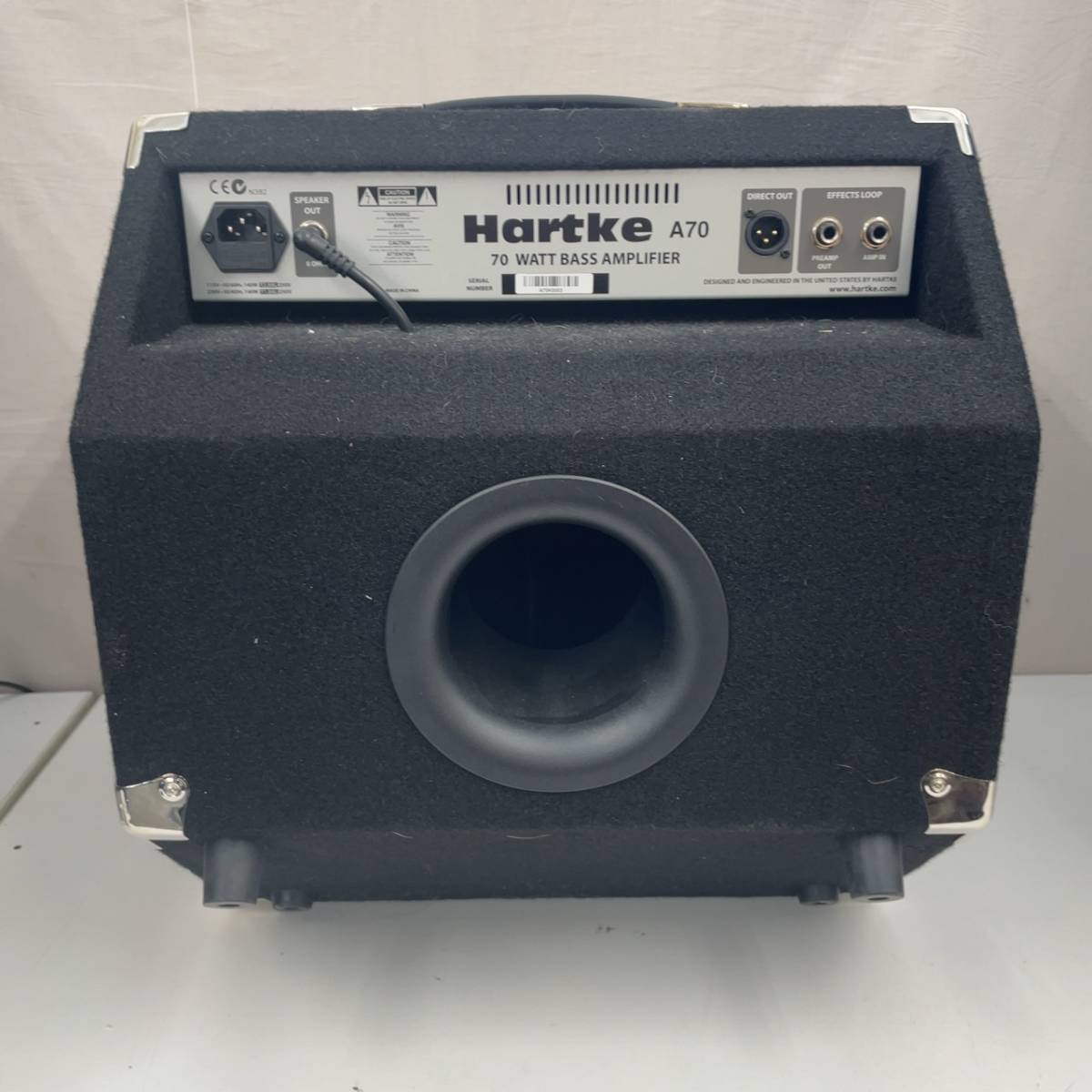 14660/Hartke A70 70 WATT BASS AMPLIFIER ハートキー ベースアンプ_画像3