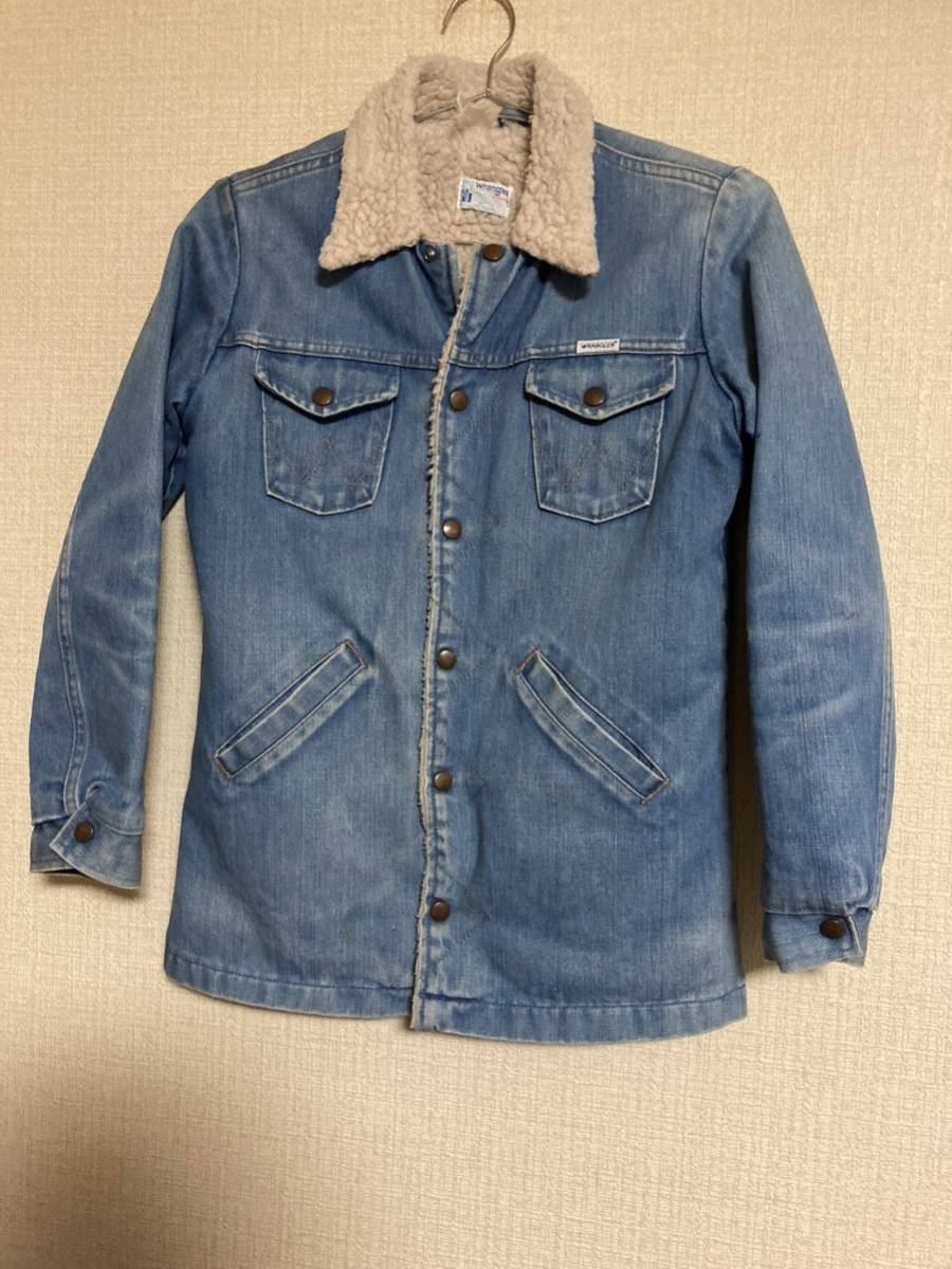 80’S WRANGLER Boa Ranch Coatランチコート USA製