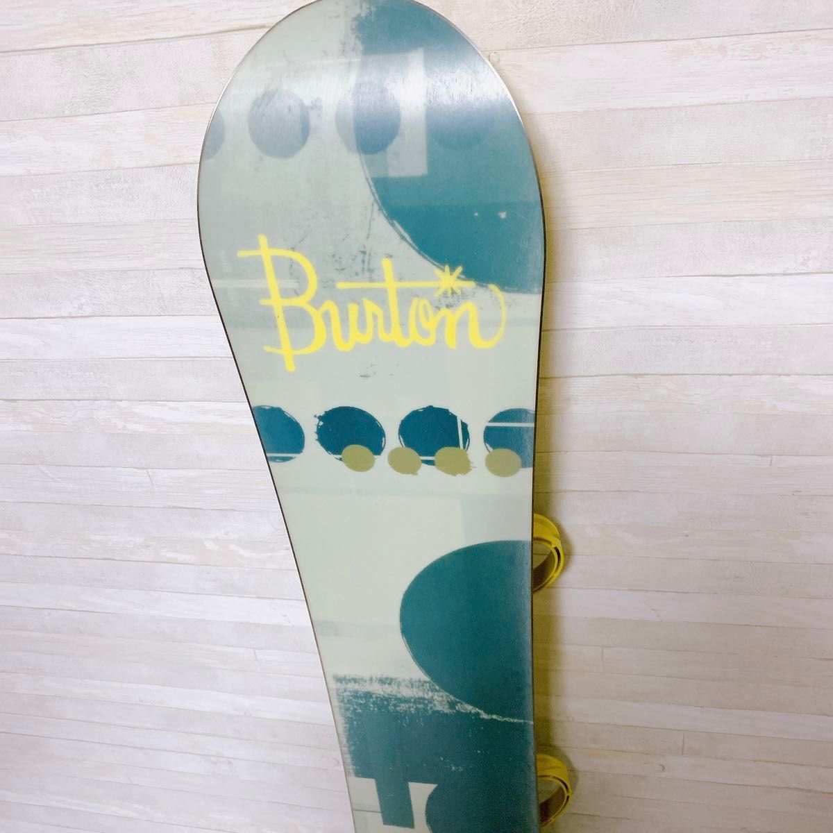 BURTON スノーボード feather 145cm ビンディング付 2点セット BURTON スノーボード feather 145cm ビンディング付 2点セット
