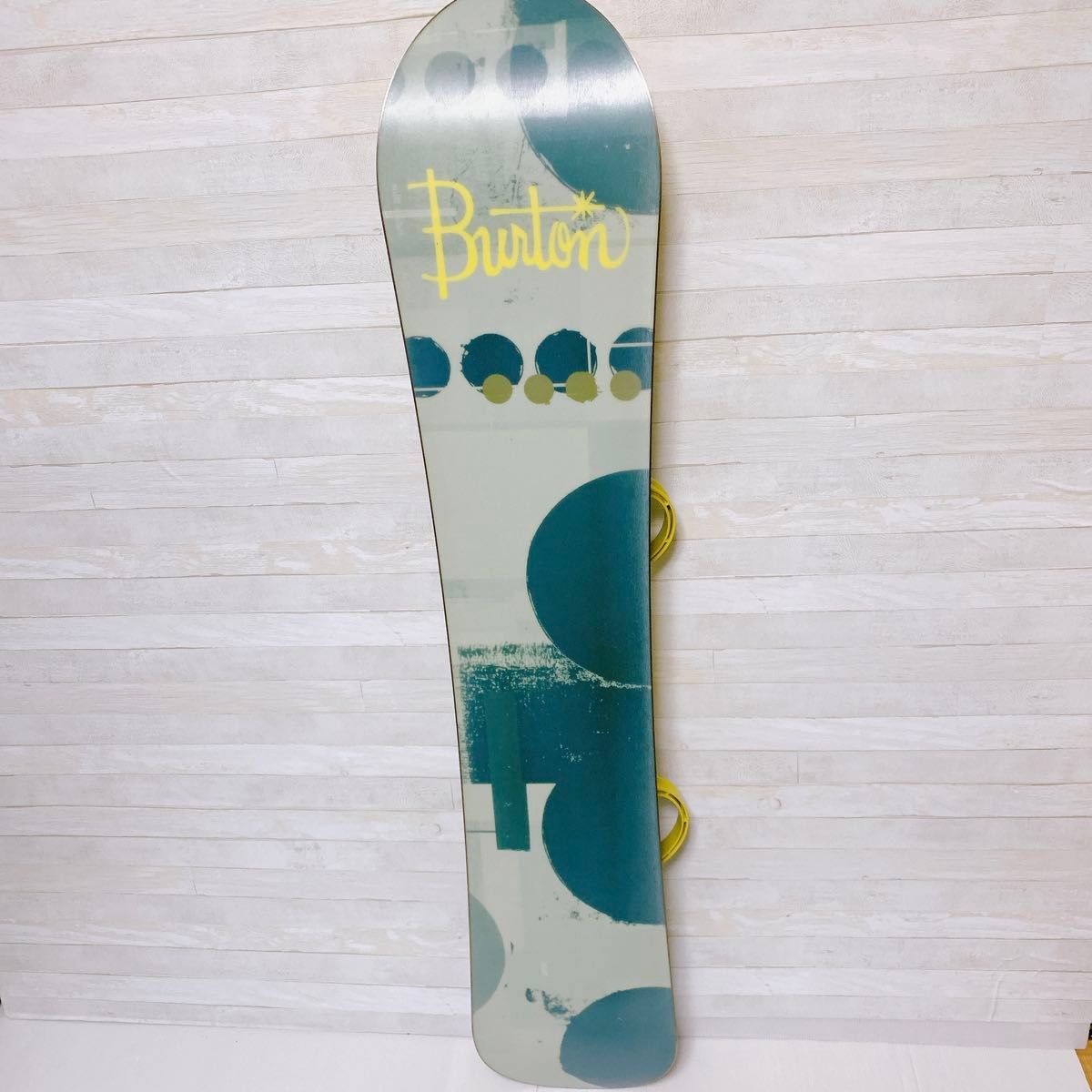 BURTON スノーボード feather 145cm ビンディング付 2点セット BURTON スノーボード feather 145cm ビンディング付 2点セット