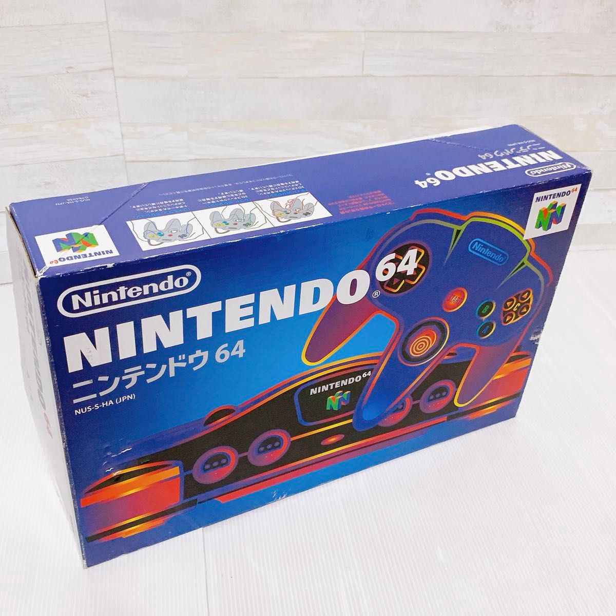 【希少】Nintendo 64 本体 付属品完備 任天堂 NUS-S-HA　家庭用ゲーム機 レトロ 当時物 NUS-001