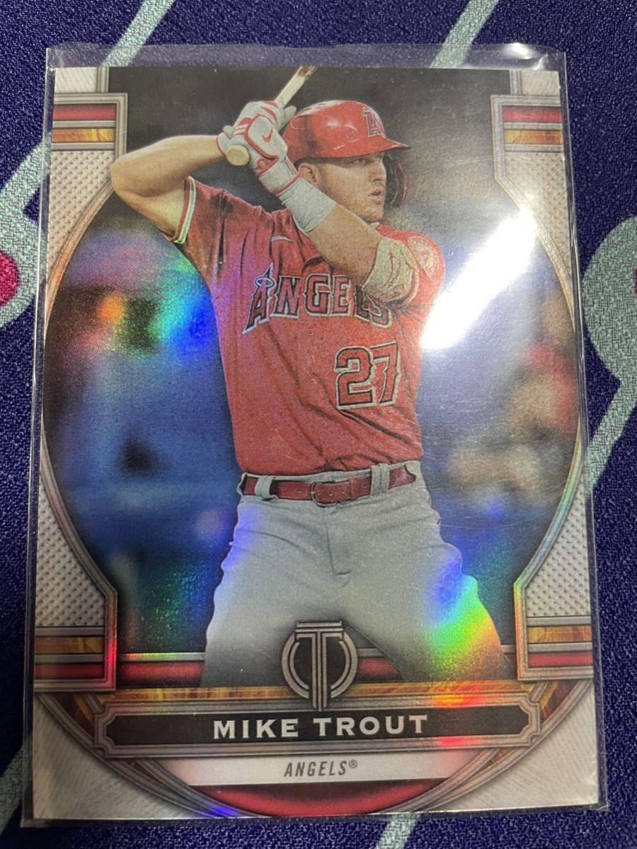 2023 Topps Tribute Mike Trout エンゼルス マイク トラウト MLB　野球　カード　トレカ　Angels　大谷翔平　WBC　アメリカ代表　サイン無_画像1