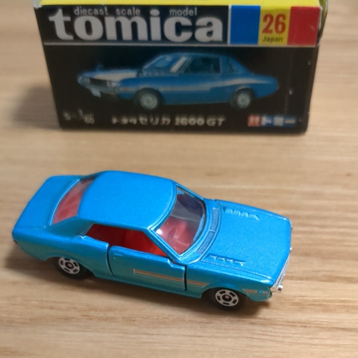 トミカ 30周年記念 復刻黒箱トミカ 26 トヨタ セリカ 1600GT S=1 トミカ 30周年記念 復刻黒箱トミカ 26 トヨタ セリカ 1600GT S=1