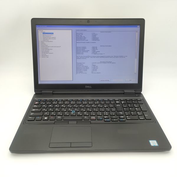 ★訳あり★ Dell Latitude 5590 [Core i5 8250U 8GB 256GB 15.6 -] 中古 ノートパソコン (3855)_画像3