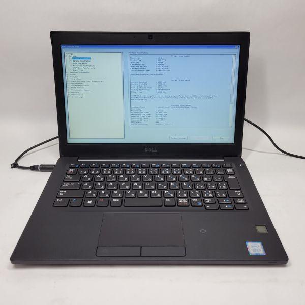 ★訳あり★ Dell Latitude 7290 [Core i5 8350U 4GB なし 12.5 -] 中古 ノートパソコン (4096)_画像3