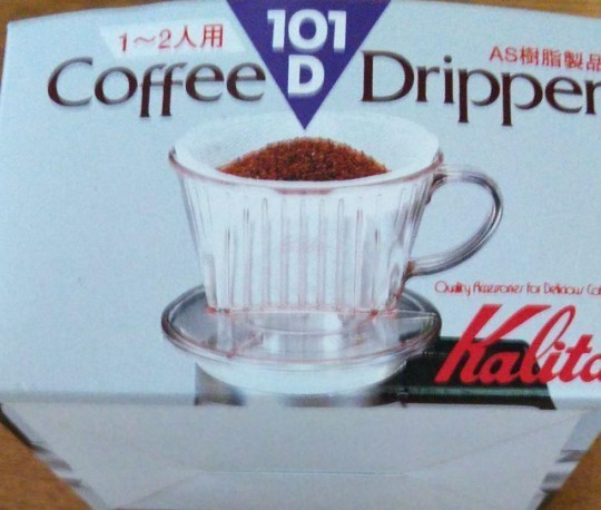  Carita plastic coffee dripper 101-D*1~2 person for new goods #04001 Kalita unused goods 
