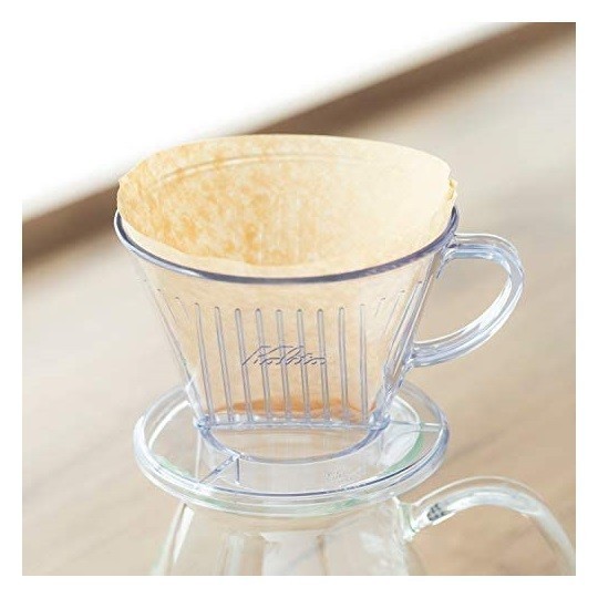  Carita plastic coffee dripper 101-D*1~2 person for new goods #04001 Kalita unused goods 