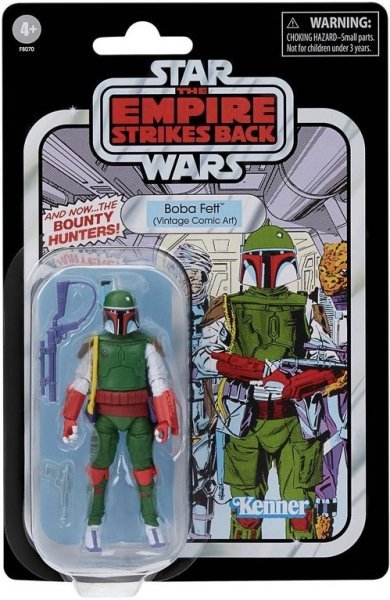 スターウォーズ ヴィンテージコレクション ボバフェット コミックアート 3.75インチ フィギュア STAR WARS BOBA FETT_画像1