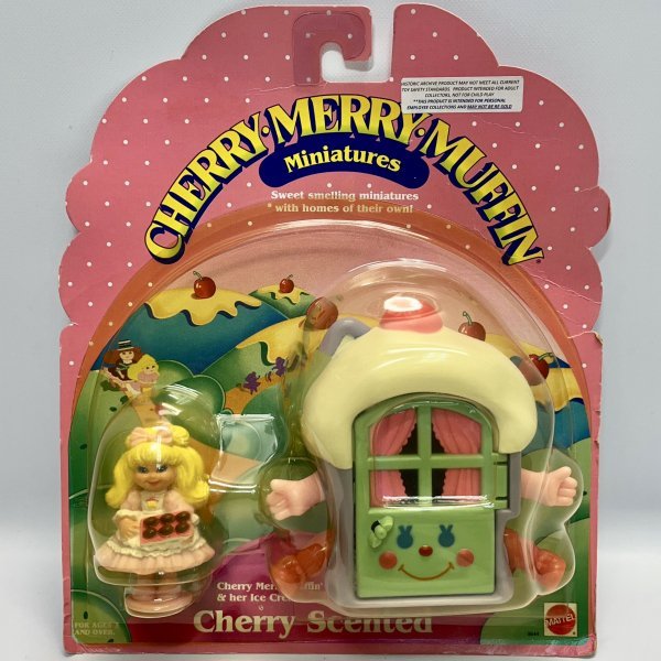 1989 マテル チェリー・メリー・マフィン ミニチュア プレイセット ビンテージ MATTEL CHERRY MERRY MUFFIN Miniatures_画像1