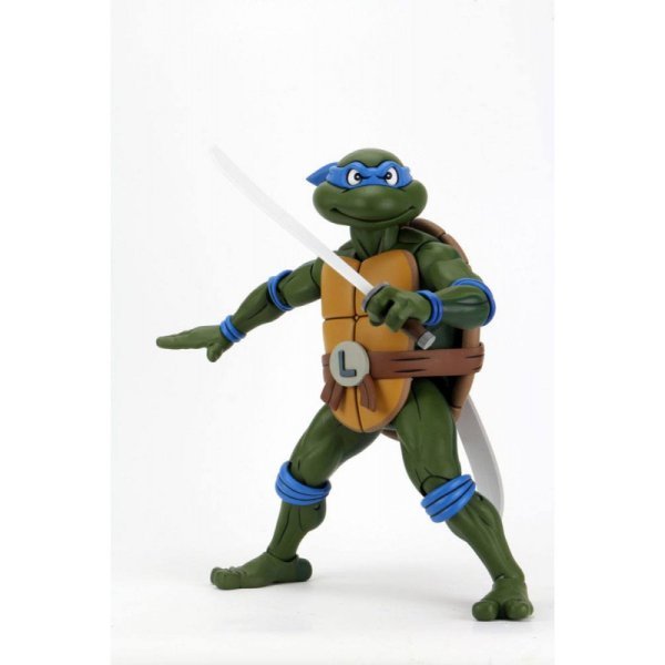 人気の商品 ネカ タートルズ レオナルド TVアニメ版 フィギュア NECA TMNT TURTLES LEONARDO 1/4スケール ミュータントタートルズ