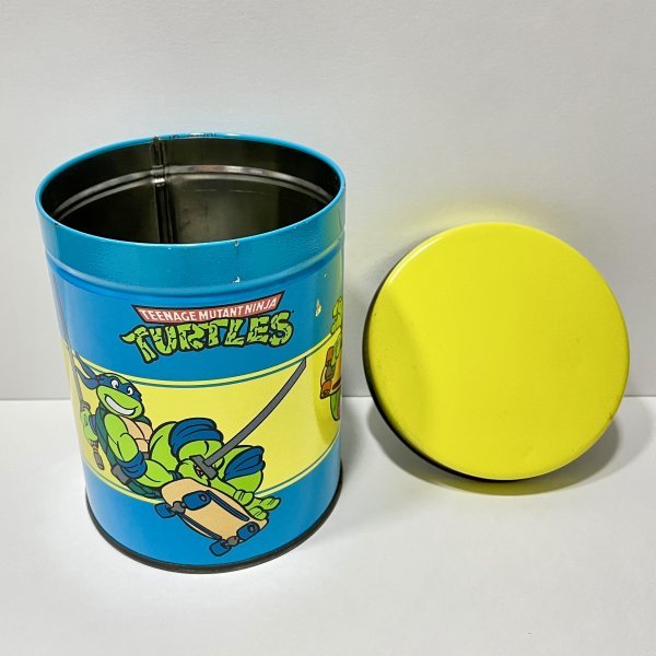 1990ta-toruz Vintage TIN can TMNT Mu Tanto ta-toruzTURTLES case 