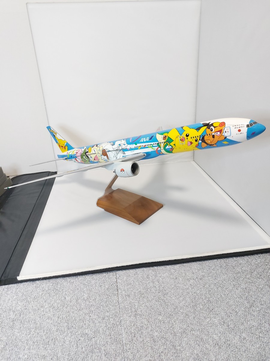 PACMIN パックミン 全日空商事 B777-300ER PEACE JET ピースジェット 1/100スケール_画像5