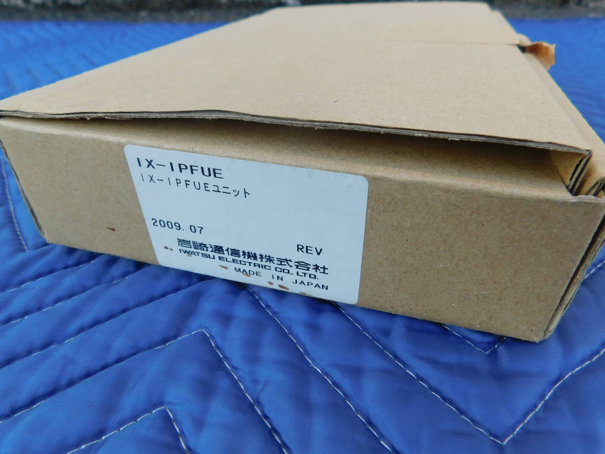 岩通 IWATSU IX-IPFUEユニット 岩崎通信機 2009.07 ISDN回線用 岩通 IWATSU IX-IPFUEユニット 岩崎通信機 2009.07 ISDN回線用