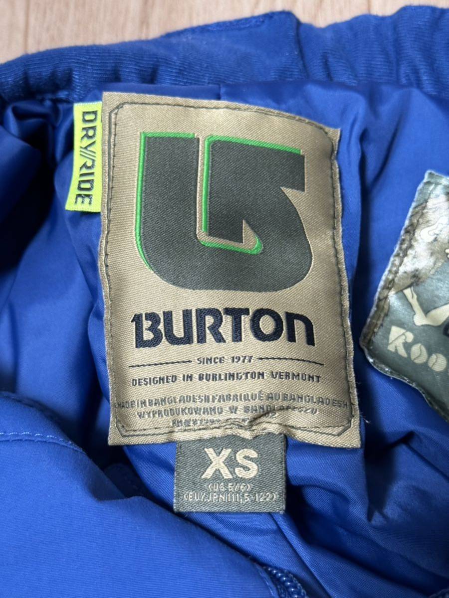BURTON Barton сноуборд брюки XS Kids для 