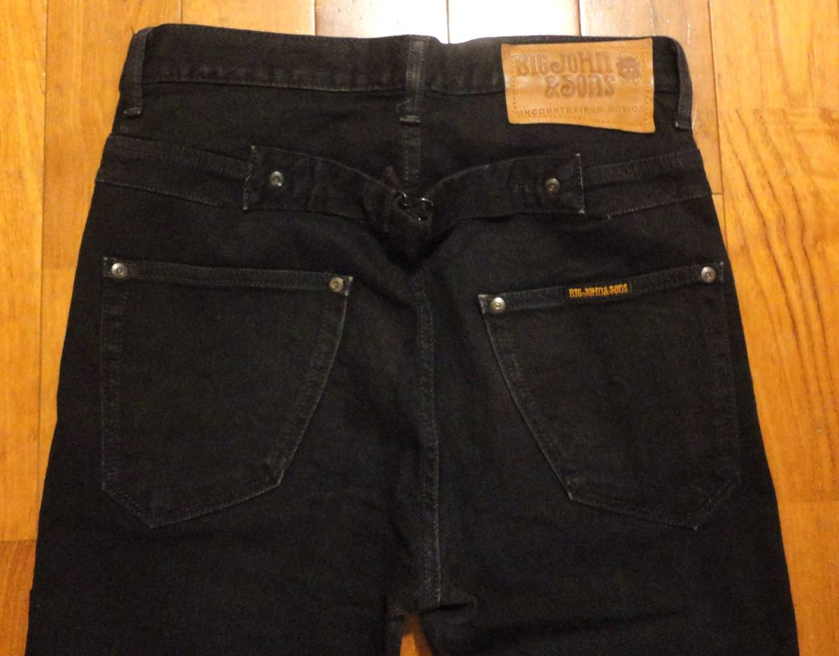 #BIGJOHN&SONS# Big John and солнечный z. лодыжка длина стрейч Denim ( джинсы )#W28