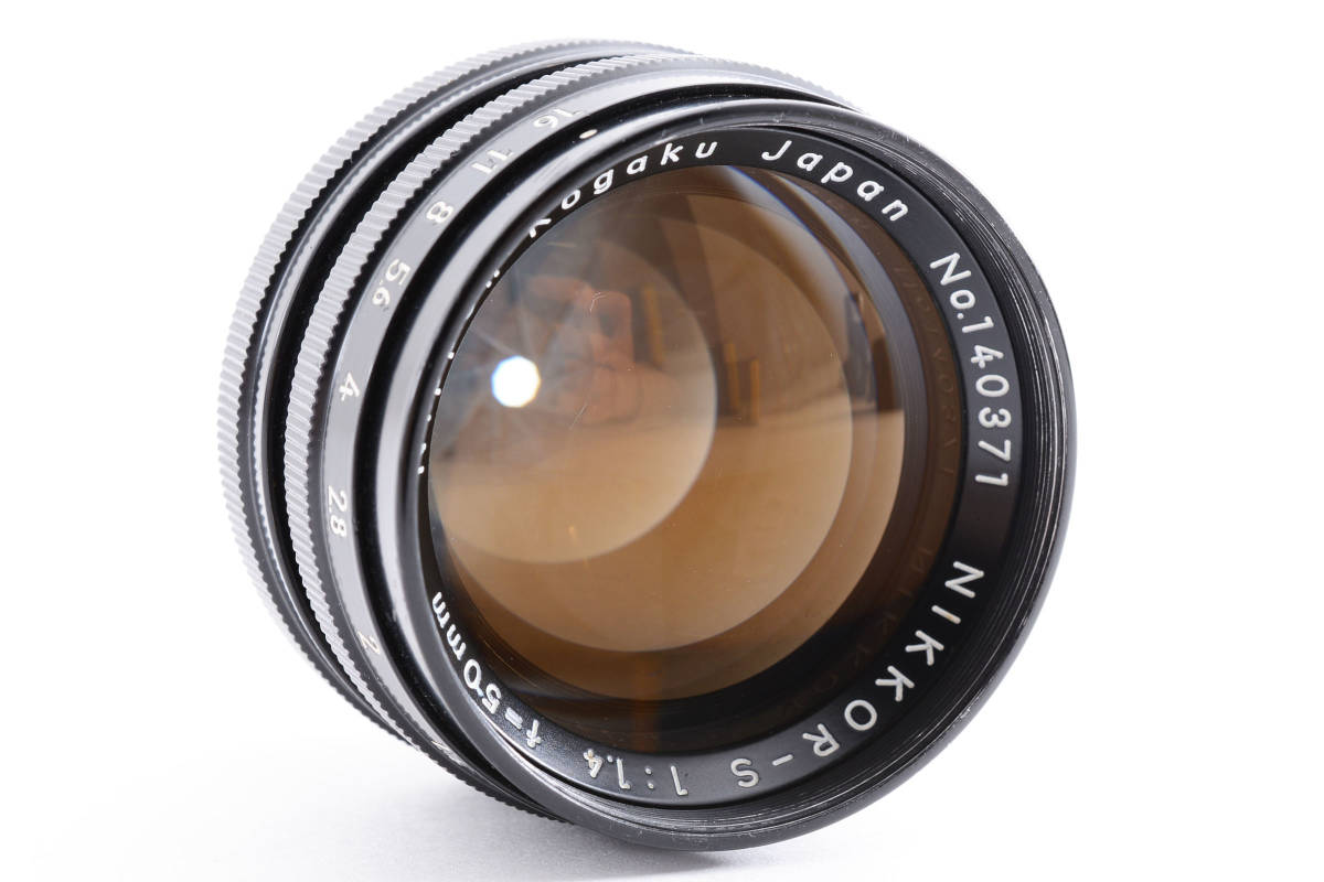 ☆希少 Nikon/ニコン Nikkor-S 50mm f1.4 オリンピック　♯2158_画像10