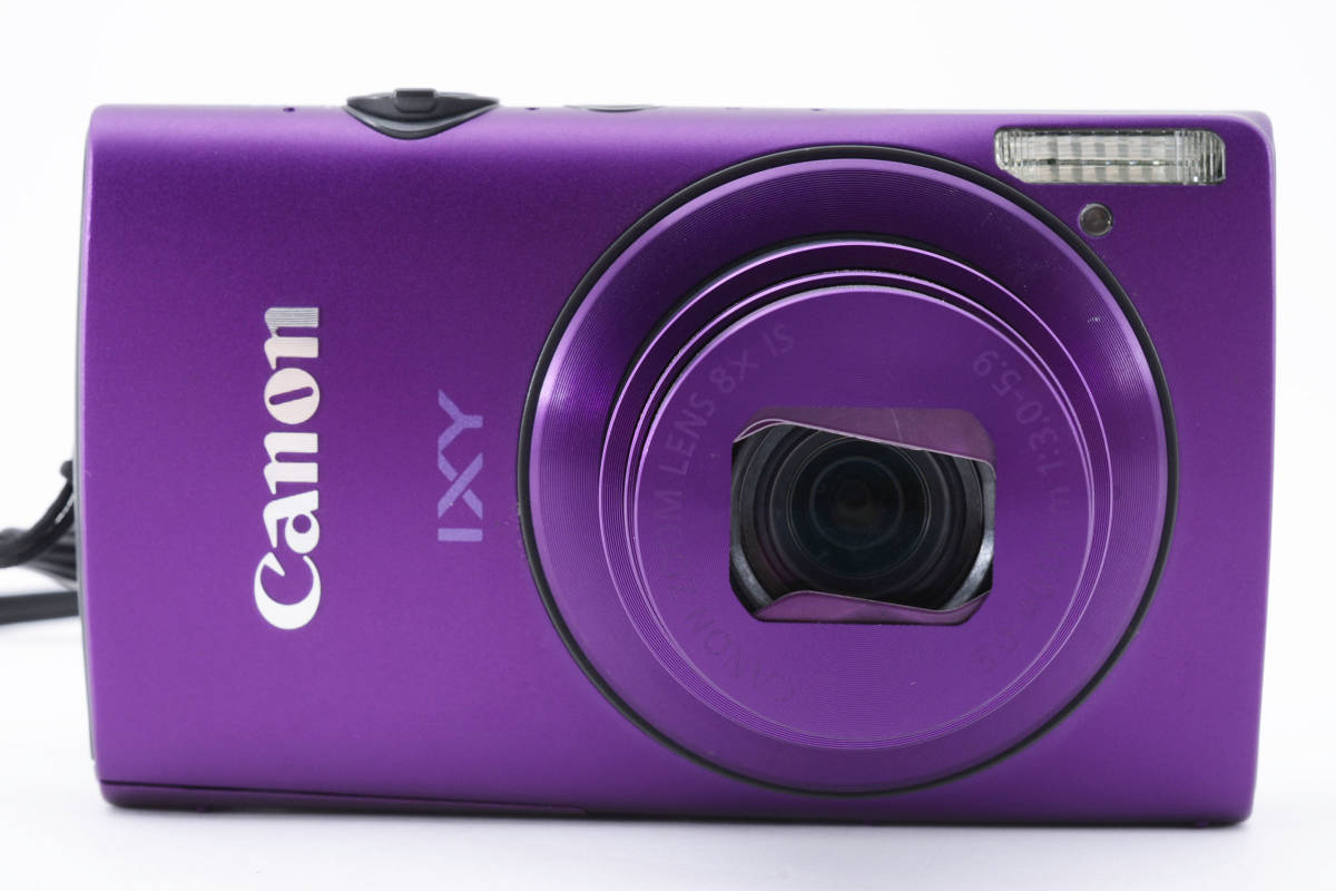 ☆Canon/キャノン IXY 600F コンパクトデジタルカメラ　パープル　バッテリー、充電器付き♪　♯2201_画像2