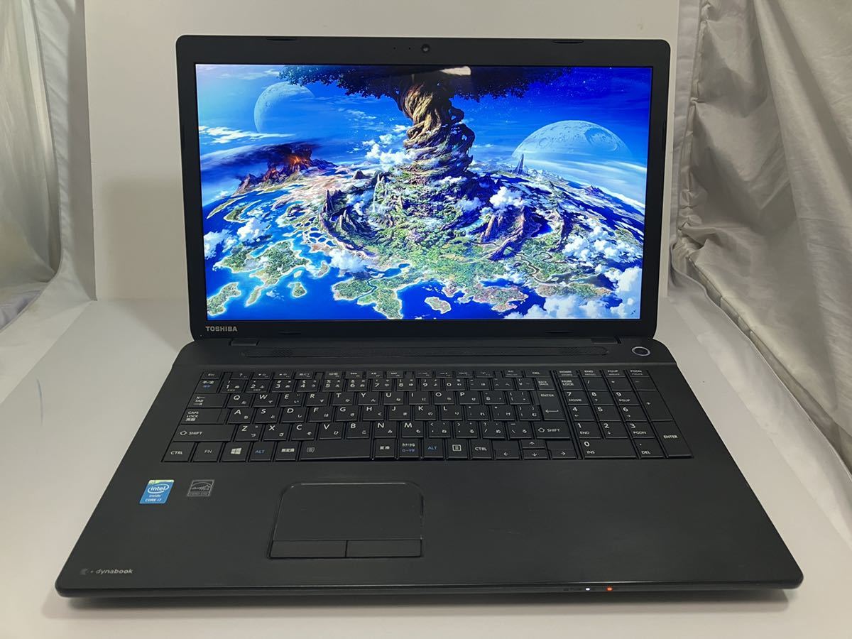 【大画面：クワッドコア】東芝　dynabook T574/55K | i7-4702MQ |DVDドライブ搭載 |新品 SSD512GB| 8GB | 高速WiFi| Win10Pro♪_画像1