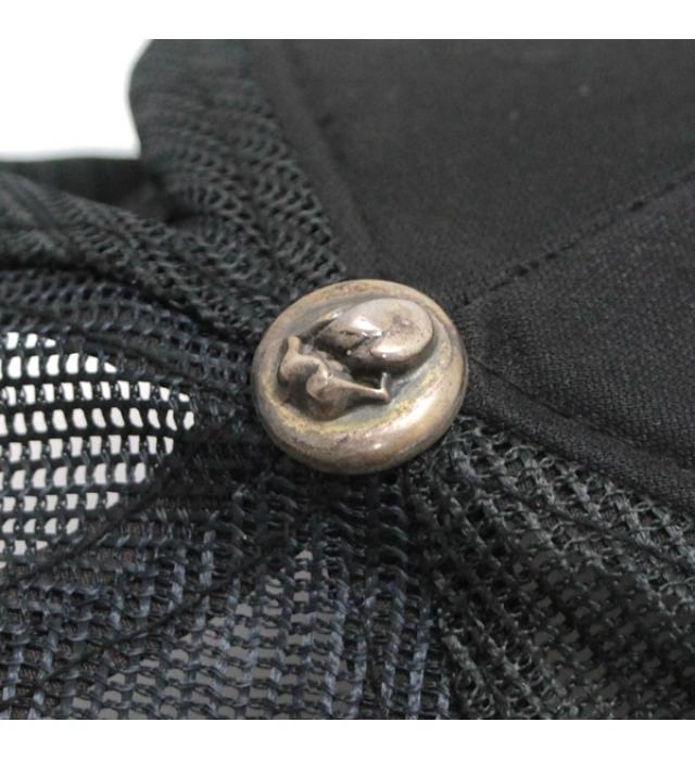 銀座店 クロムハーツ トラッカー キャップ『リップ＆タン』帽子 メンズ SV925 黒_画像3