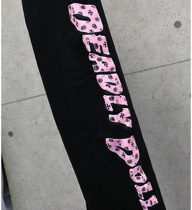 銀座店 クロムハーツ 新品 Deadly Doll スウェット パンツ メンズ size:L 黒_画像3