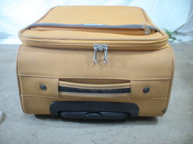 4854　Panviene　オレンジ　鍵付　スーツケース　キャリケース　旅行用　ビジネストラベルバック_画像5
