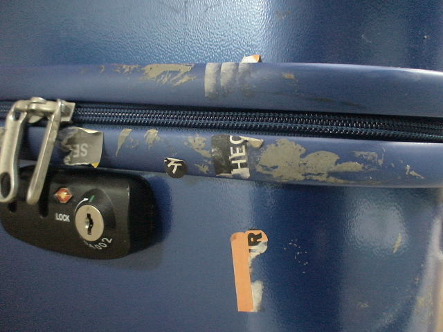 4865 ProtecA 青 TSAロック付 スーツケース キャリケース 旅行用 ビジネストラベルバックの画像9