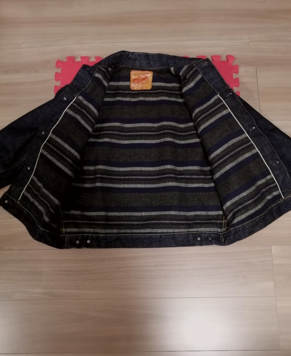 旧 DENIME 2nd ブランケット付 デニムジャケット 42サイズ ハギ 旧 DENIME 2nd ブランケット付 デニムジャケット 42サイズ ハギ