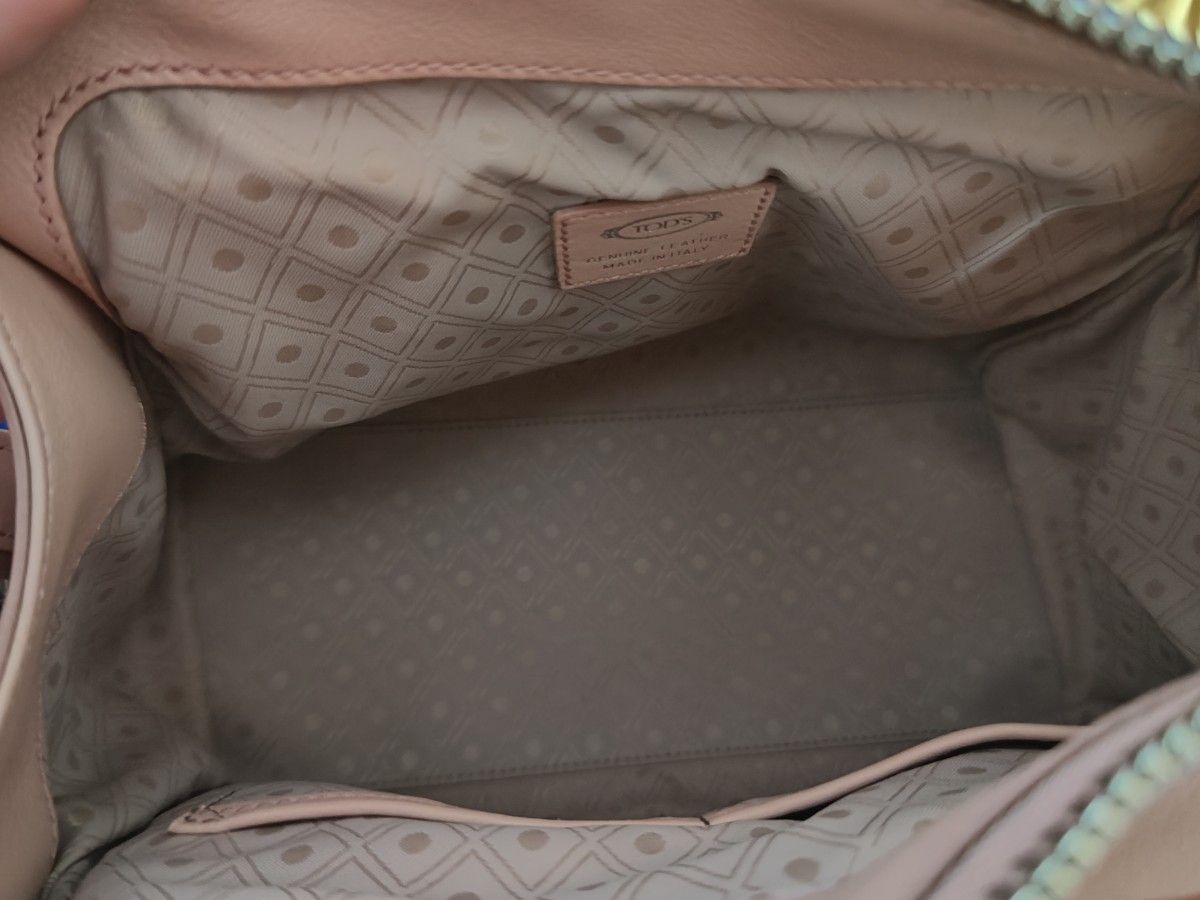 TOD'S トッズ D-styling dスタイリング 2way レザーハンドバッグ TOD'S トッズ D-styling dスタイリング 2way レザーハンドバッグ