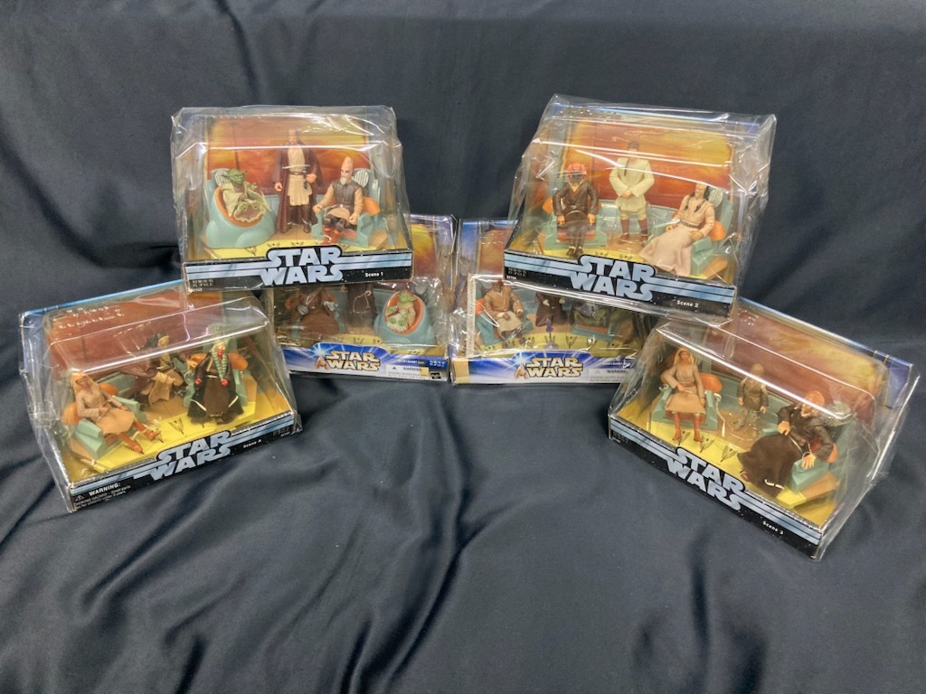 STARWARS スターウォーズ フィギュア ジェダイ・カウンシル1 2 3 STARWARS スターウォーズ フィギュア ジェダイ・カウンシル1 2 3