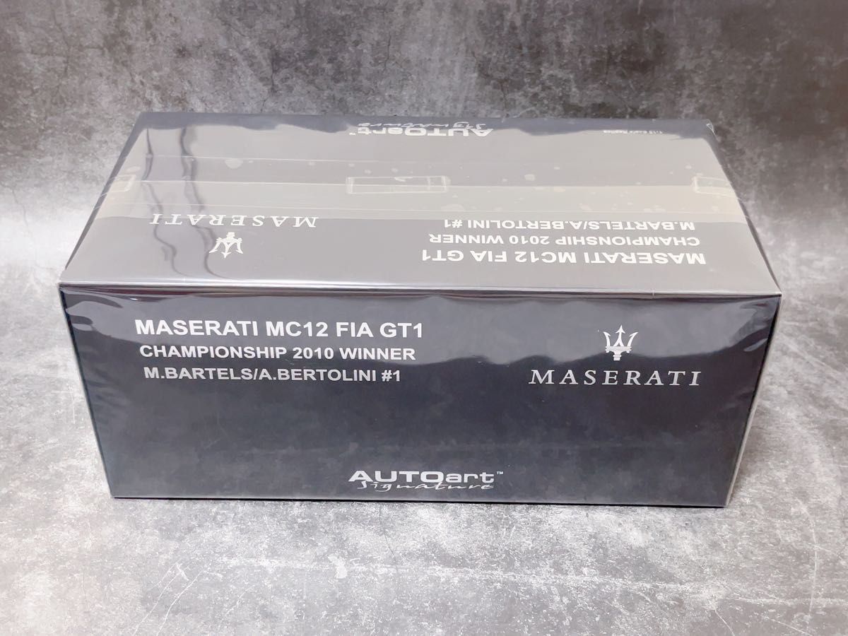 新品 オートアート AUTOart 1/18 マセラティ MASERATI MC12 FIA 新品 オートアート AUTOart 1/18 マセラティ MASERATI MC12 FIA