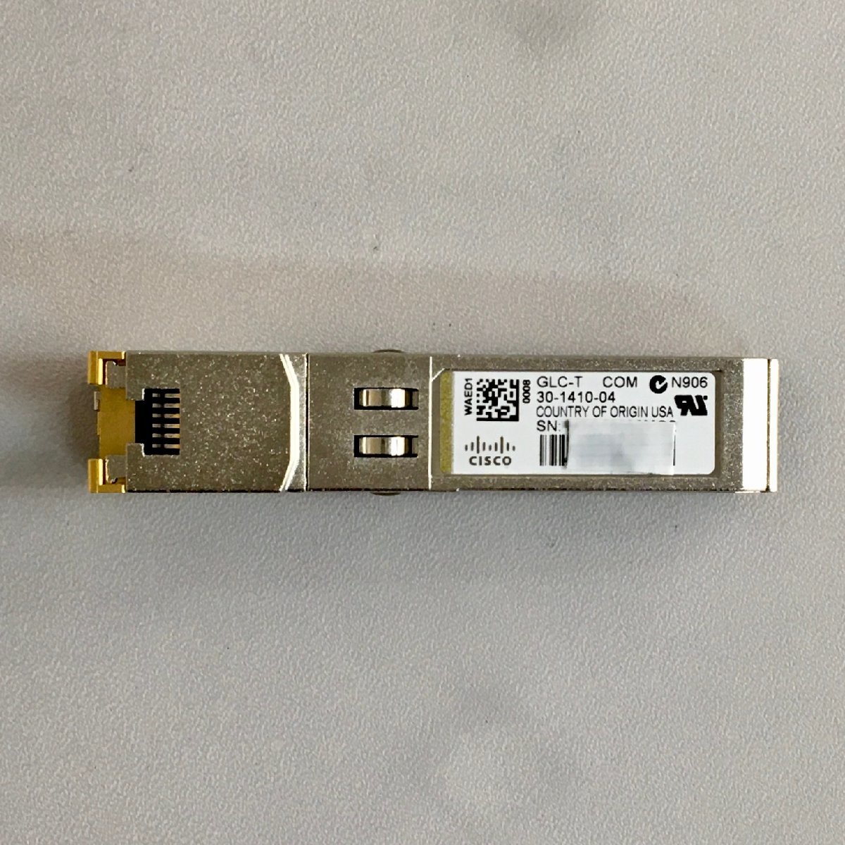 【中古】CISCO 1000 BASE-T SFP GLC-T 34-1410-04_画像2