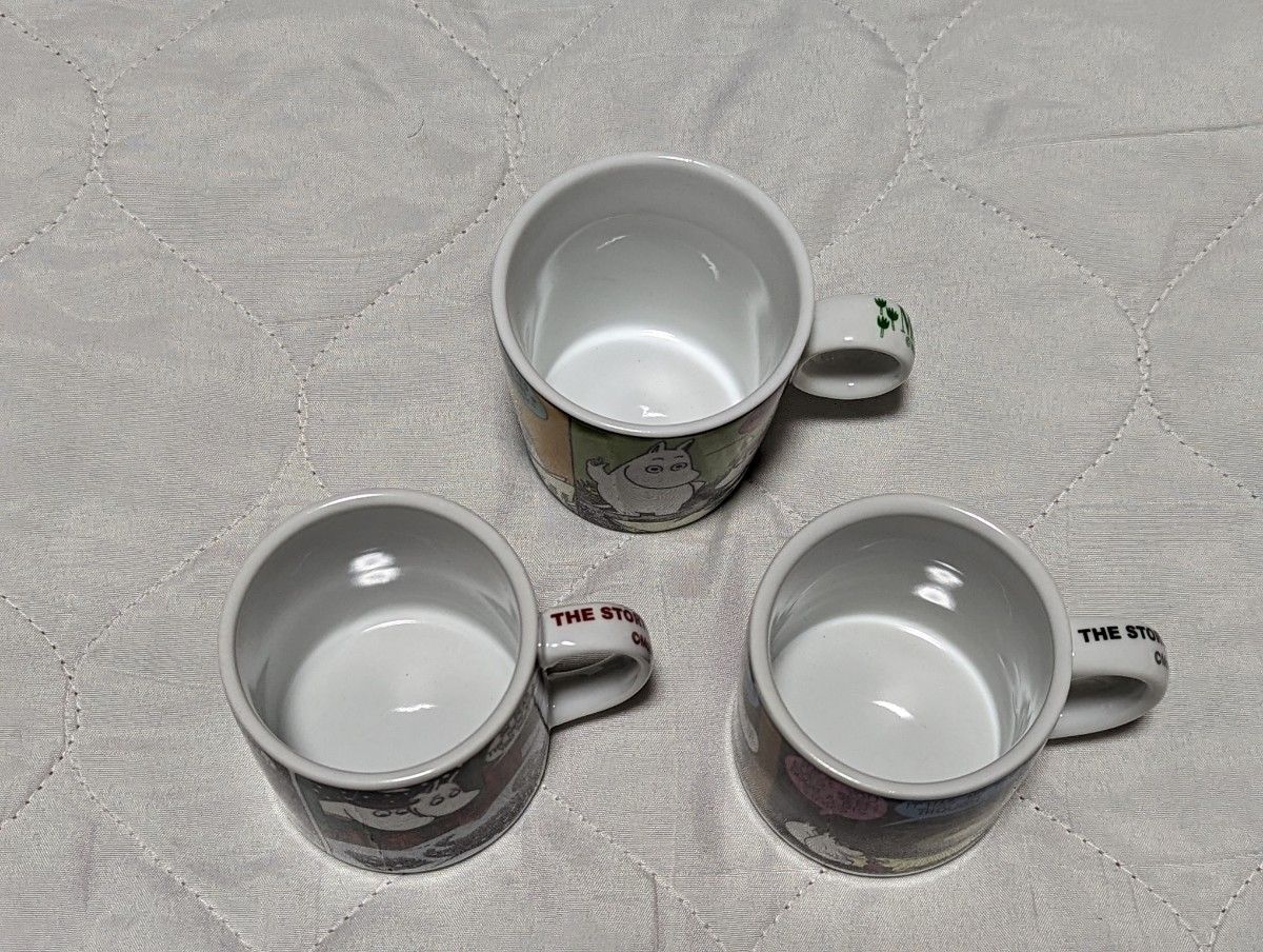【美品】ムーミン マグカップ３種