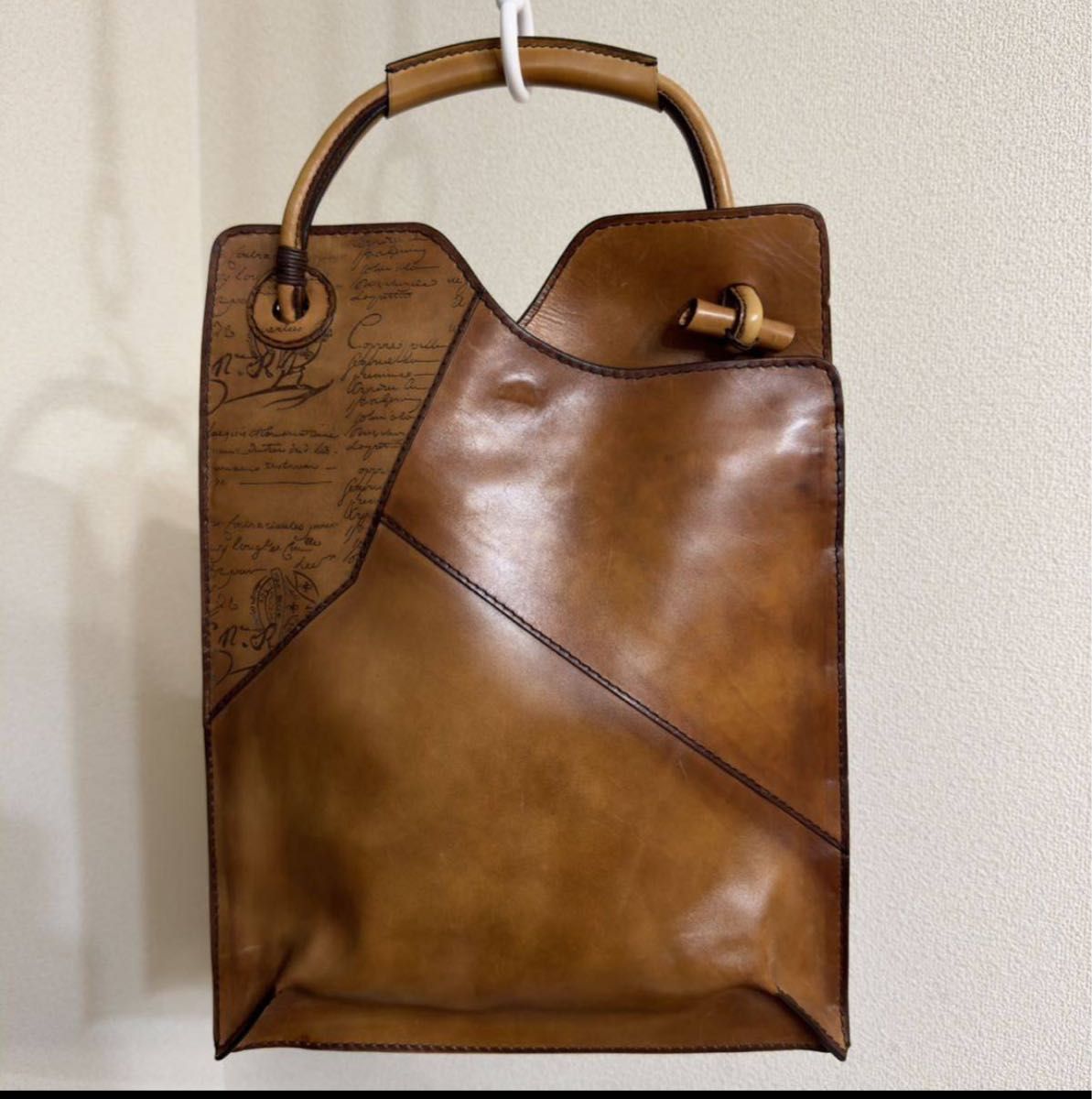 最初期 80万円 ベルルッティ カリグラフィースクリット パッチ 最初期 80万円 ベルルッティ カリグラフィースクリット パッチ