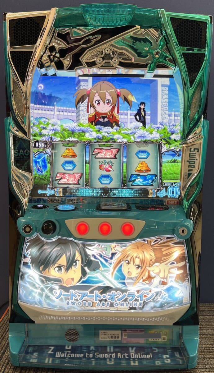 スマスロ SAO ソードアート・オンライン ユニット付き！ - パチンコ 