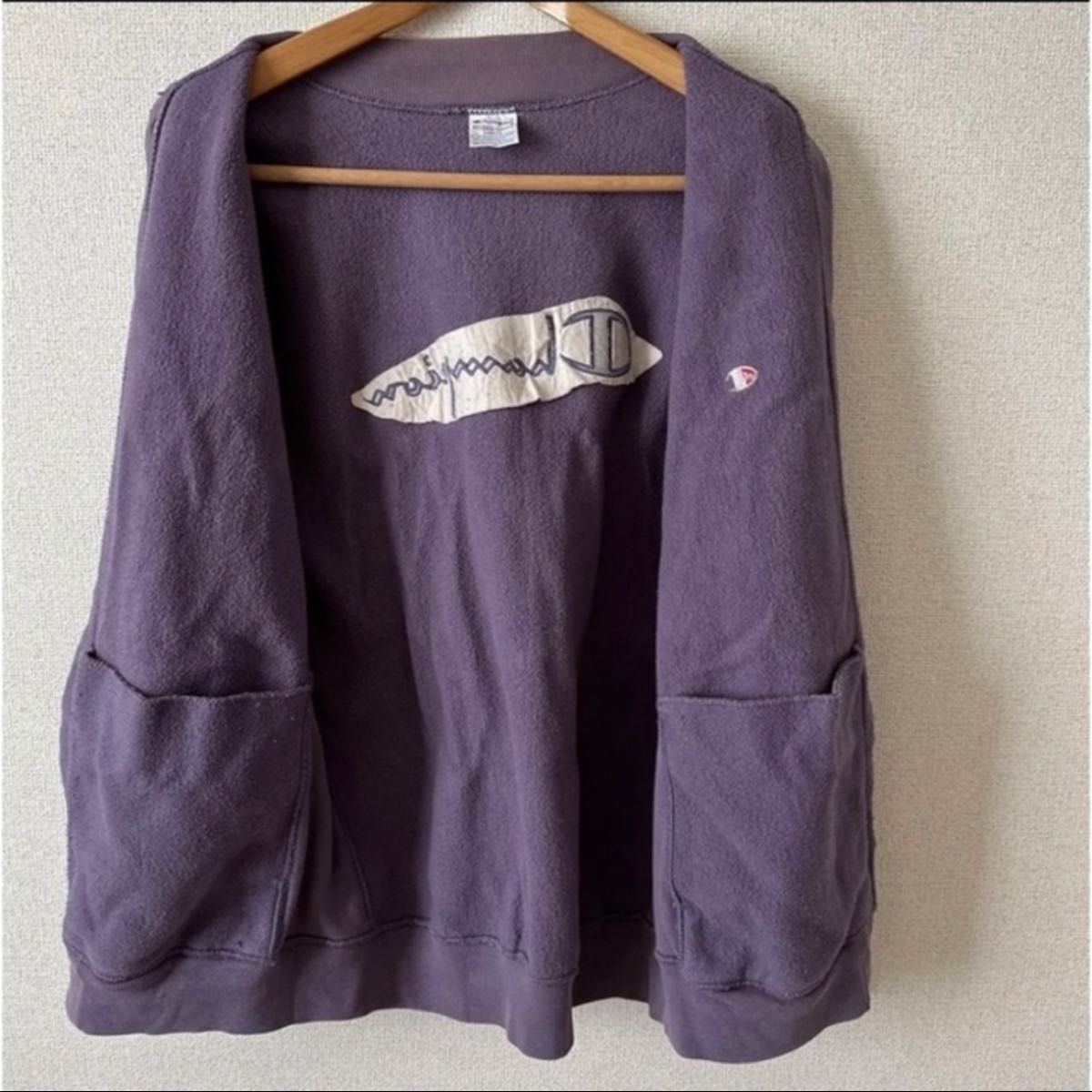 希少Champion リバースウィーブ 90s刺繍タグ スナップ 希少Champion リバースウィーブ 90s刺繍タグ スナップ