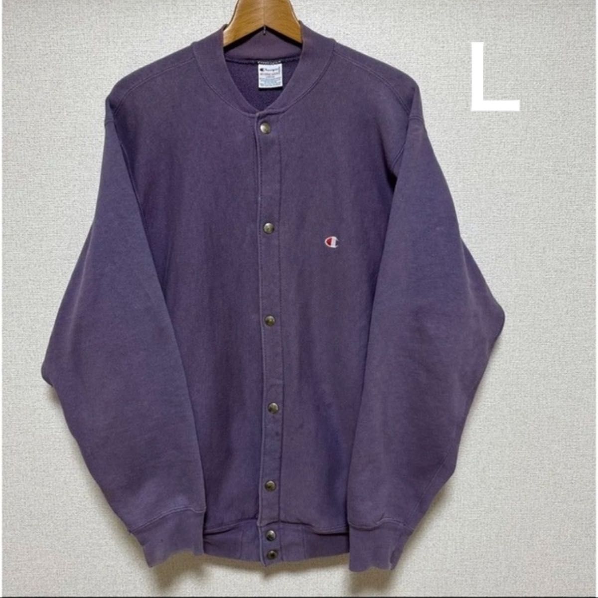 希少Champion リバースウィーブ 90s刺繍タグ スナップ 希少Champion リバースウィーブ 90s刺繍タグ スナップ