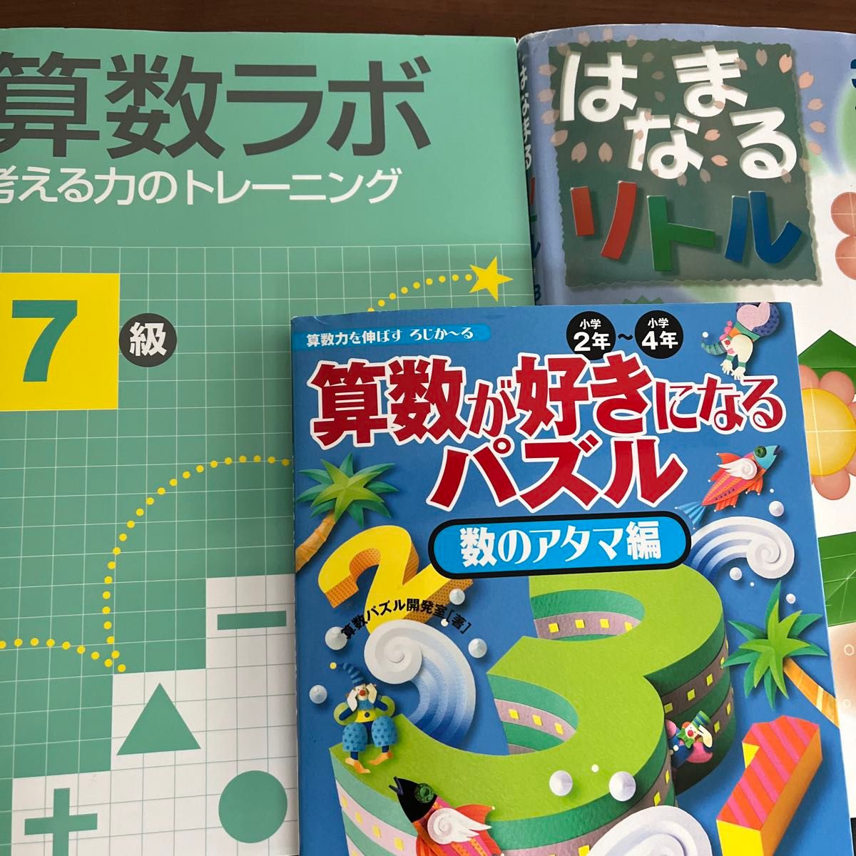 算数ラボ考える力のトレーニング 7級　はなまるリトル3年生算数が好きになるパズル