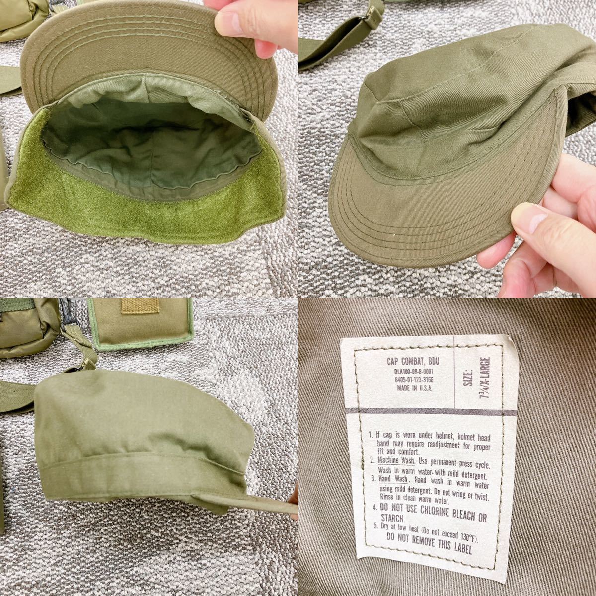 【おまとめ】米軍放出品 本物 水筒 バッグ ファーストエイドキット 帽子 サバゲー キャンプに 管2723s_画像3