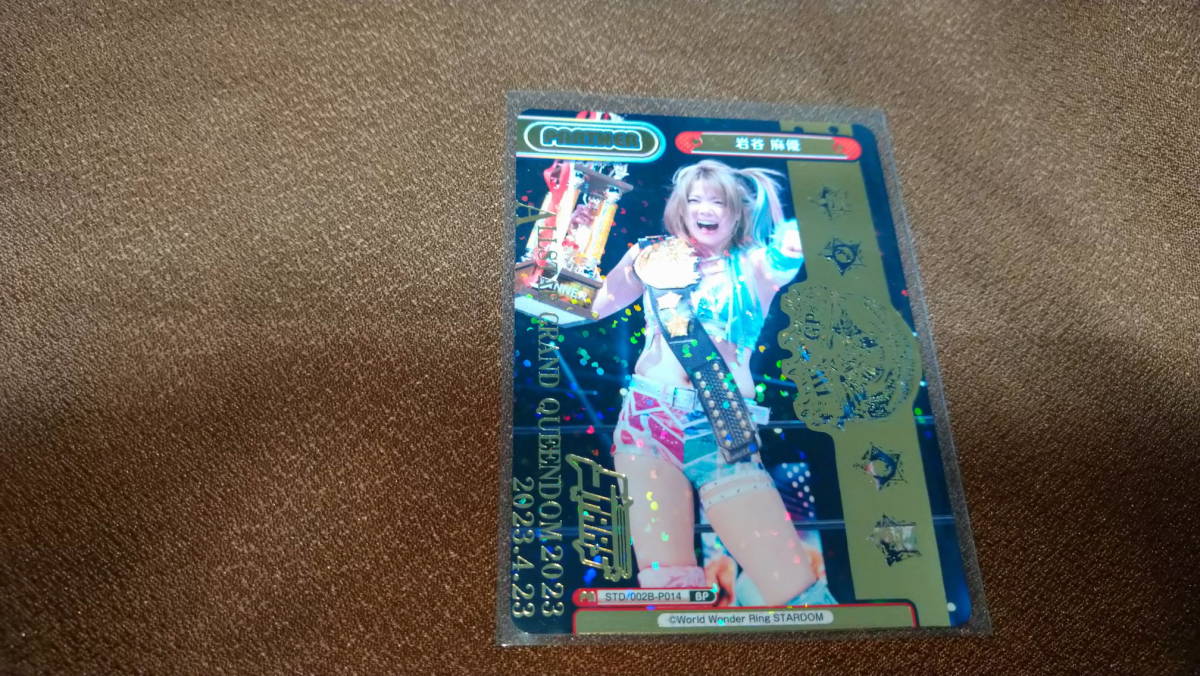 ＜岩谷麻優（スターダム）＞Reバース 新日本プロレス＆STARDOM 箔押しボックスパートナー STD/002B-P014_画像1