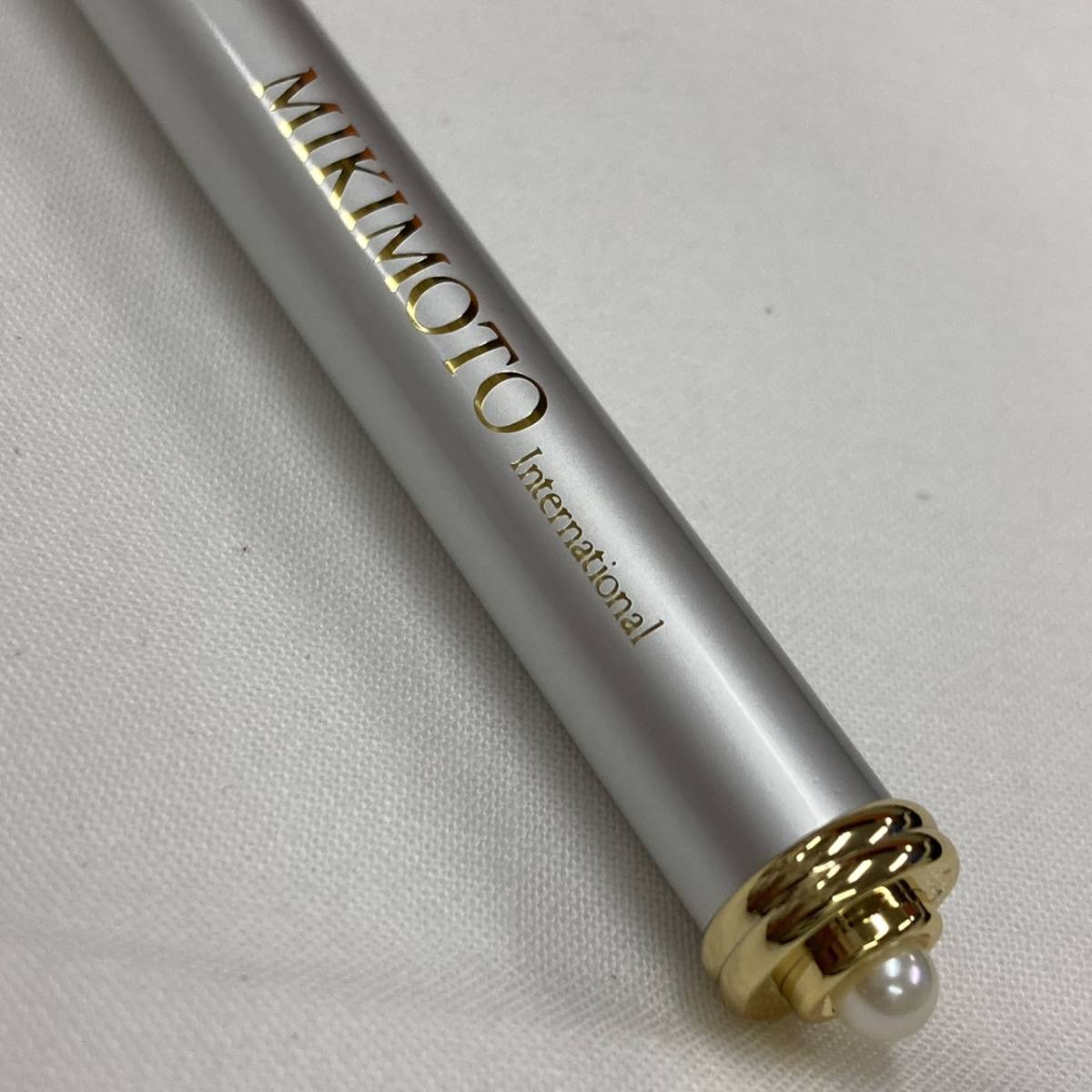 ◆【MIKIMOTO ミキモト】　まとめ　ボールペン　キーホルダー　鏡　スプーン　メイクブラシ　計７点セット_画像5