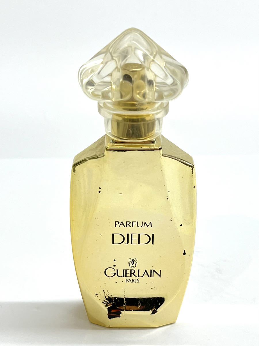 ▲【GUERLAIN ゲラン】香水・DJEDI・ジェディ・パルファム・30ml・総重量約100ｇ・中古_画像1