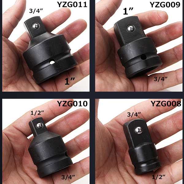 インパクトレンチ用 3pcソケットアダプター3/4 to 1/2 J026_画像3