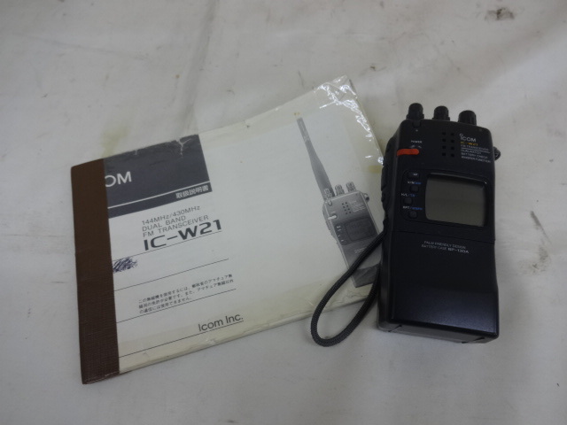 ◆iCOM◆144/430MHz　FMトランシーバー◆IC-W21◆71_画像1