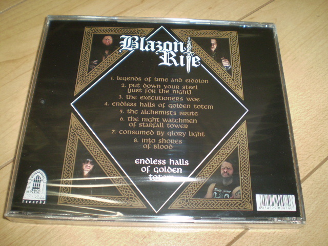 ○新品!Blazon Rite /Endless Halls of Golden totem*ヘヴィメタル正統派メタルHeavy Metal_画像2